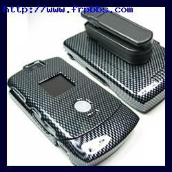 Carbon Fiber Hard Case For Motorola Razr V3 m V3c i RR